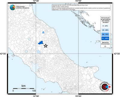 Mappa territorio comunale con almeno 3 questionari