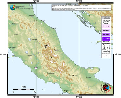 Mappa comuni con almeno 3 questionari