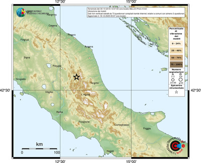 Mappa comuni con almeno 3 questionari