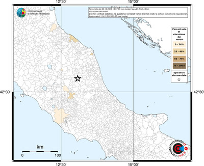 Mappa territorio comunale con almeno 3 questionari