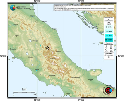 Mappa comuni con almeno 3 questionari