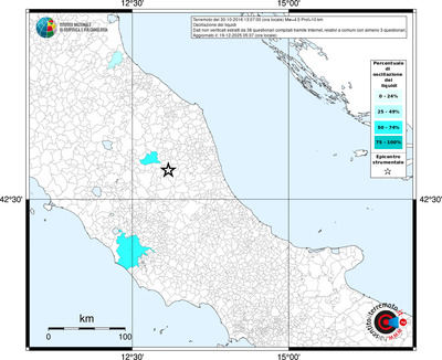 Mappa territorio comunale con almeno 3 questionari
