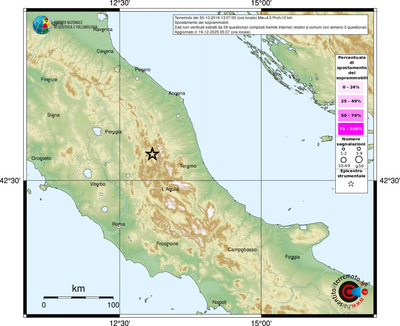 Mappa comuni con almeno 3 questionari