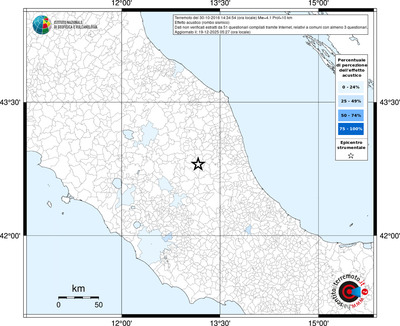 Mappa territorio comunale con almeno 3 questionari
