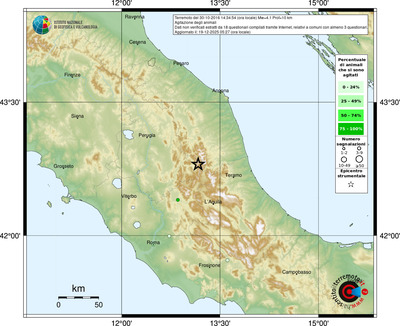Mappa comuni con almeno 3 questionari