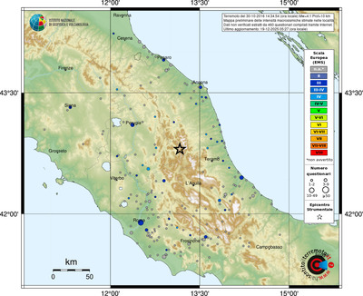 Mappa EMS - località