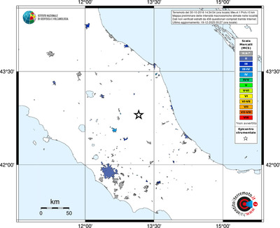 Mappa MCS - territori località
