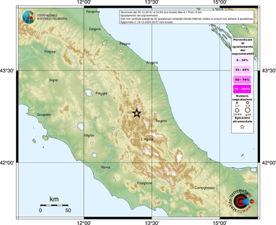 Mappa comuni con almeno 3 questionari