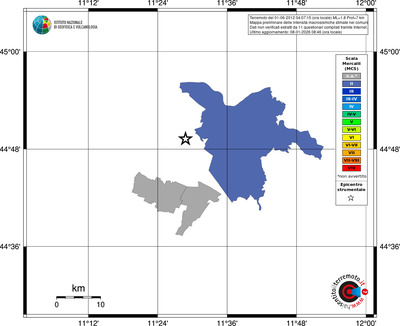 Mappa MCS - territori comuni
