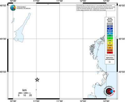 Mappa MCS - territori località