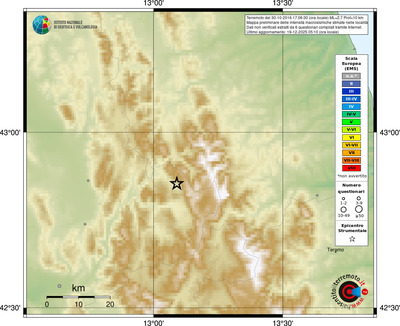 Mappa EMS - località