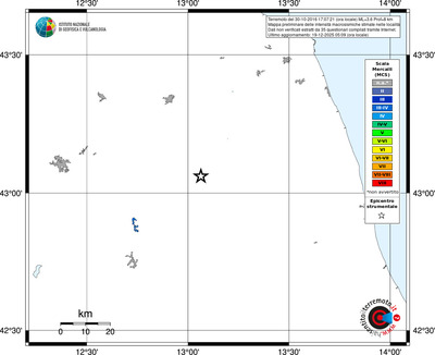 Mappa MCS - territori località