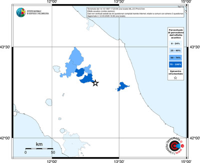 Mappa territorio comunale con almeno 3 questionari