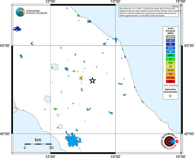 Mappa EMS - territori località