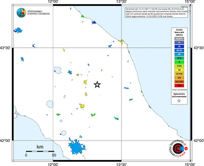 Mappa MCS - territori località