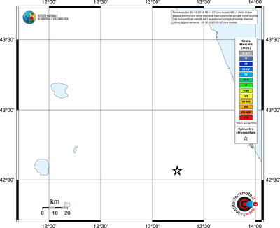 Mappa MCS - territori località