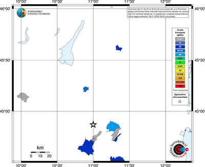 Mappa EMS - territori comuni