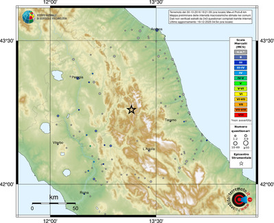 Mappa MCS - comuni