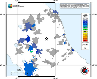 Mappa MCS - territori comuni