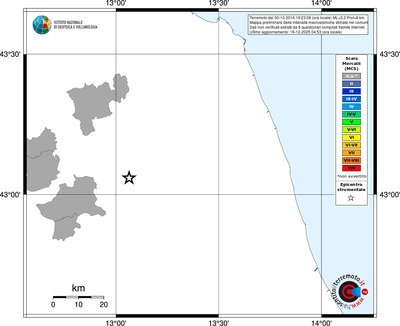 Mappa MCS - territori comuni