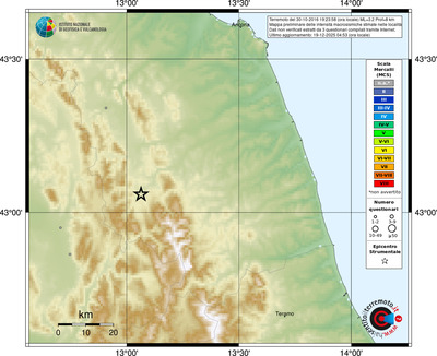 Mappa MCS - località