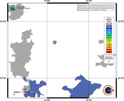 Mappa MCS - territori comuni