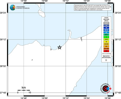 Mappa MCS - territori località