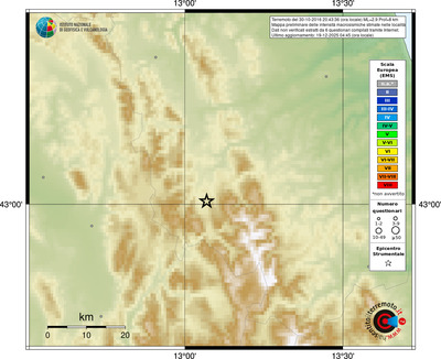 Mappa EMS - località