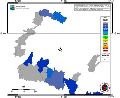 Mappa MCS - territori comuni