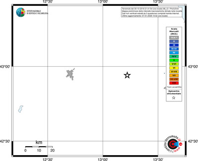 Mappa MCS - territori località