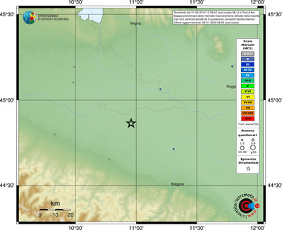Mappa MCS - località