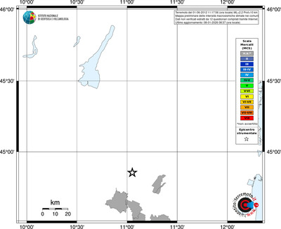 Mappa MCS - territori comuni