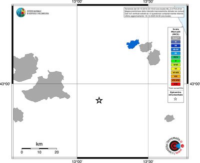 Mappa MCS - territori comuni