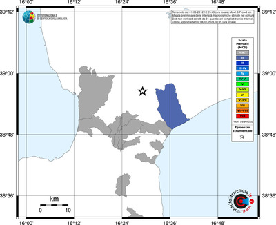 Mappa MCS - territori comuni