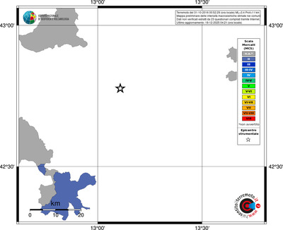Mappa MCS - territori comuni
