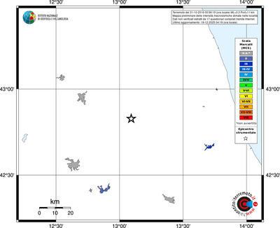 Mappa MCS - territori località