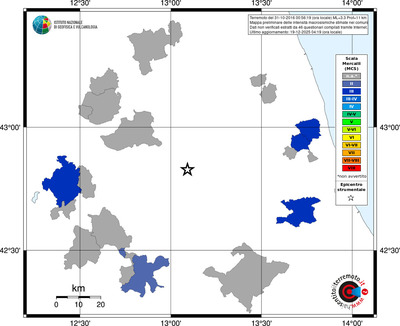 Mappa MCS - territori comuni