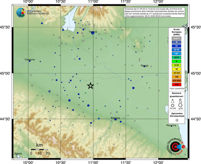Mappa EMS - comuni