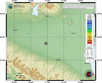Mappa EMS - località