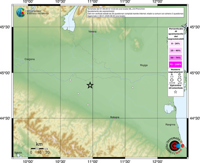Mappa comuni con almeno 3 questionari