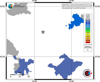 Mappa MCS - territori comuni