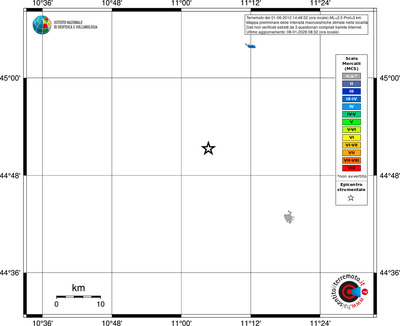 Mappa MCS - territori località