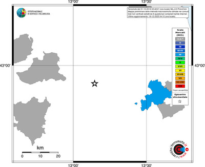 Mappa MCS - territori comuni