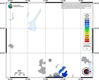 Mappa MCS - territori comuni