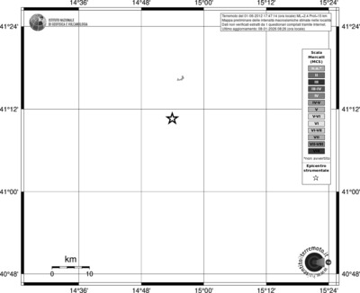 Mappa MCS - territori località