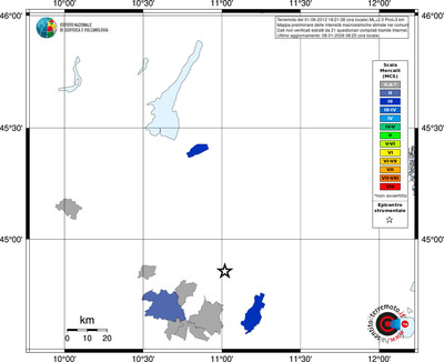 Mappa MCS - territori comuni