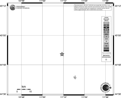 Mappa MCS - territori località
