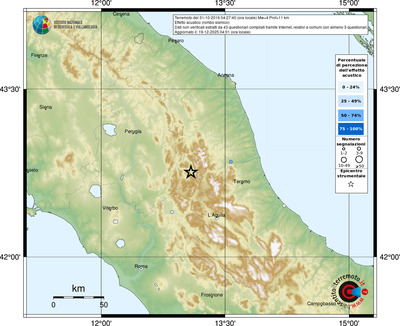 Mappa comuni con almeno 3 questionari