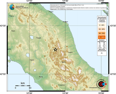 Mappa comuni con almeno 3 questionari