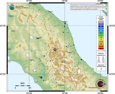 Mappa EMS - località